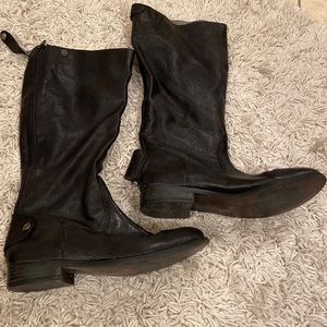 BCBG Leather Boots